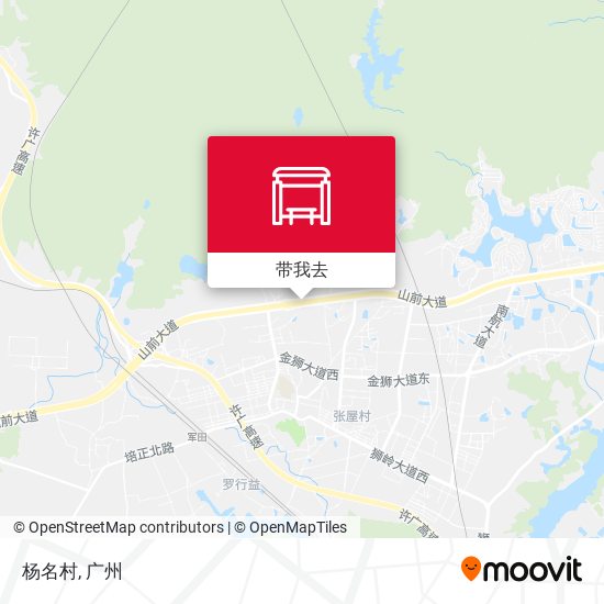 杨名村地图
