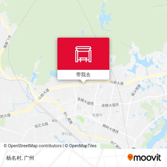 杨名村地图