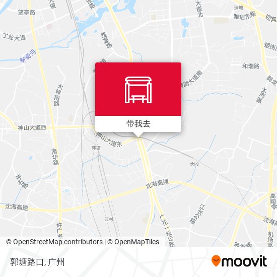 郭塘路口地图