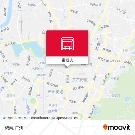 鹤南地图