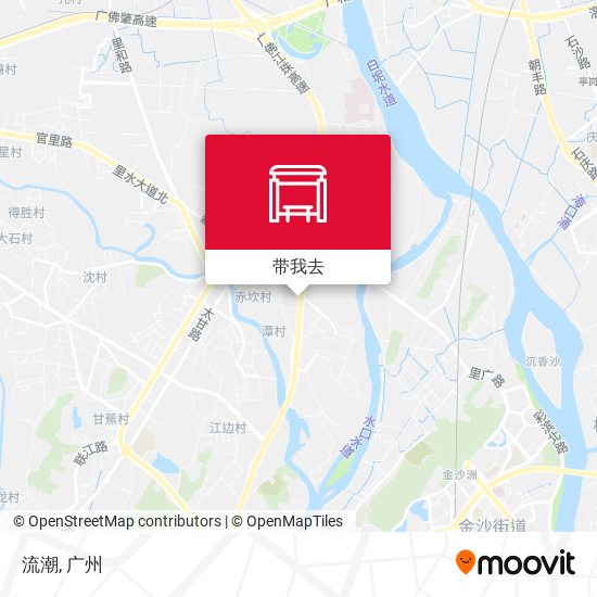 流潮地图