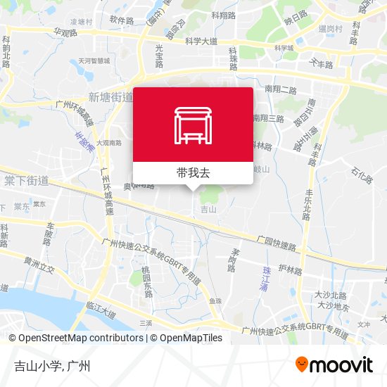 吉山小学地图