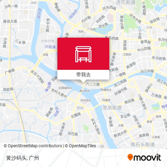 黄沙码头地图