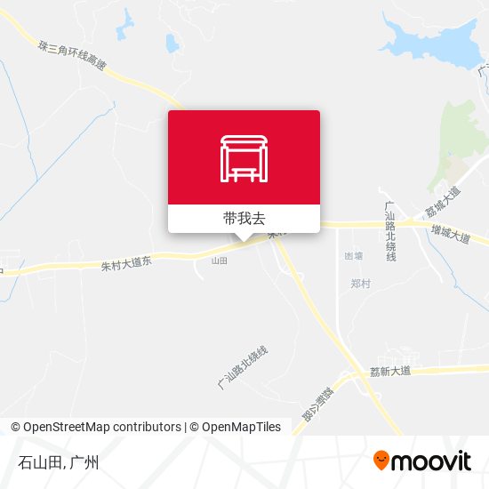 石山田地图