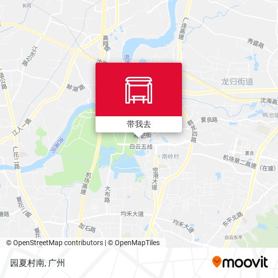 园夏村南地图