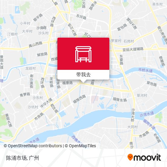 陈涌市场地图