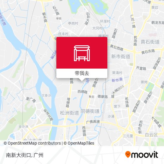 南新大街口地图