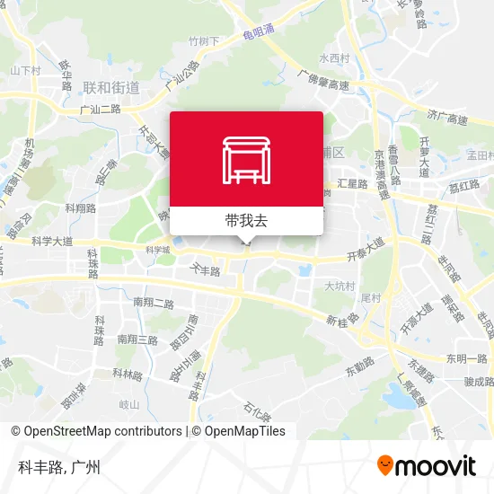 科丰路地图