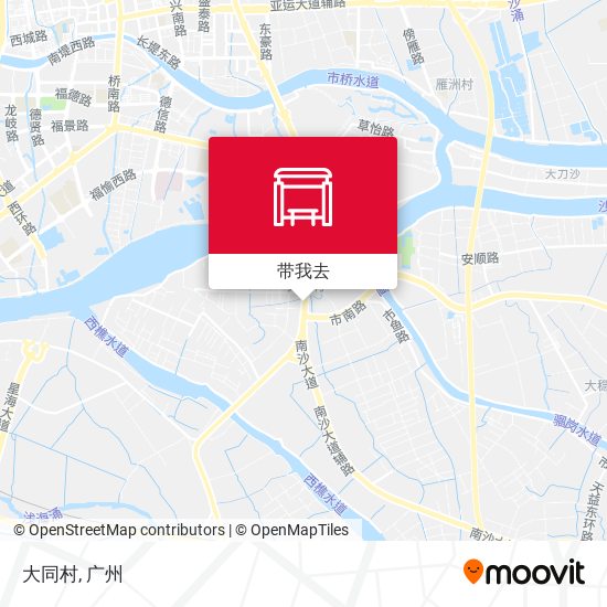 大同村地图