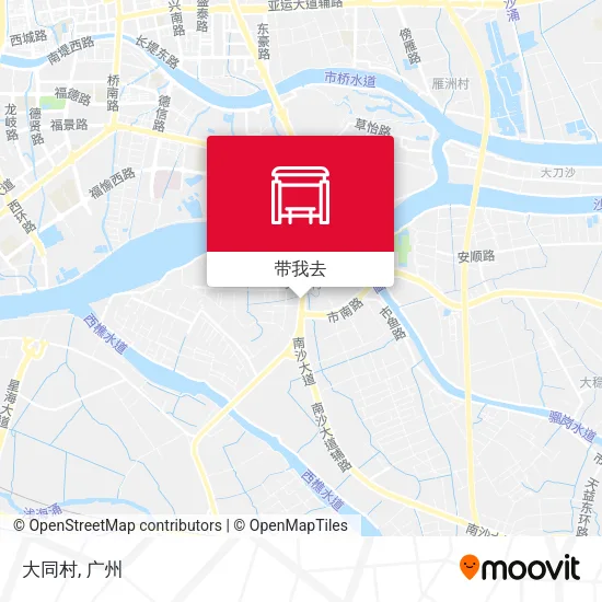 大同村地图