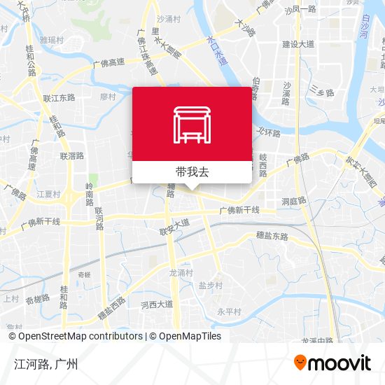 江河路地图