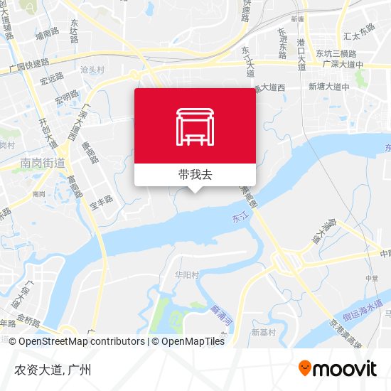 农资大道地图