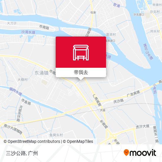 三沙公路地图