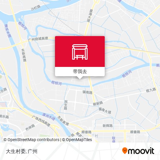 大生村委地图