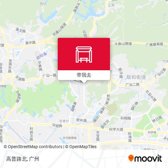 高普路北地图