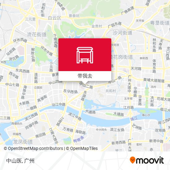 中山医地图
