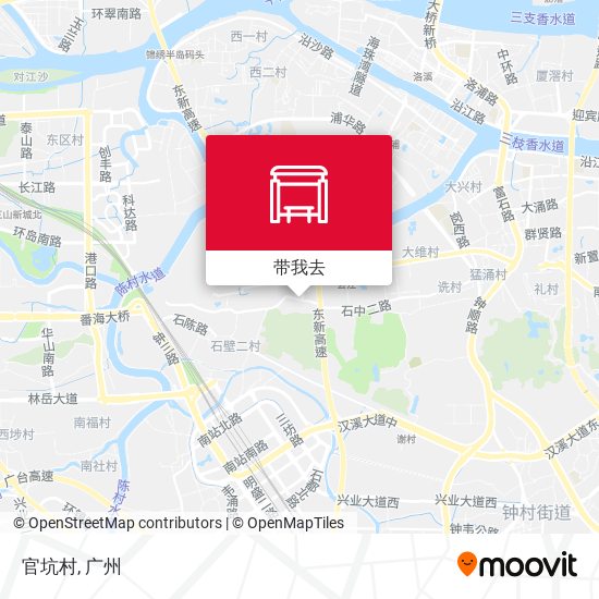 官坑村地图