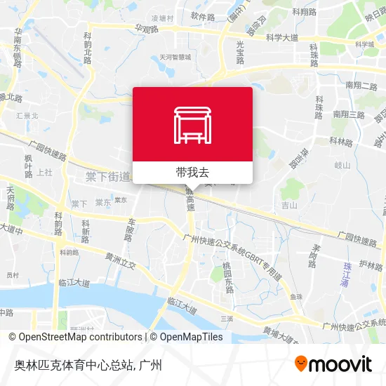 奥林匹克体育中心总站地图