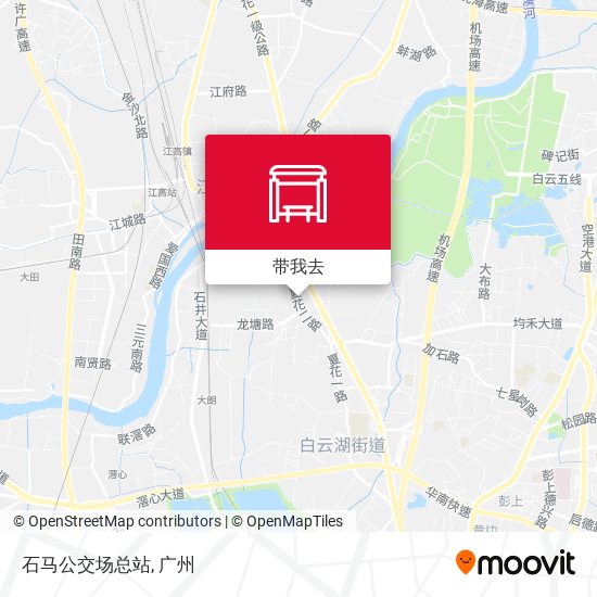 石马公交场总站地图