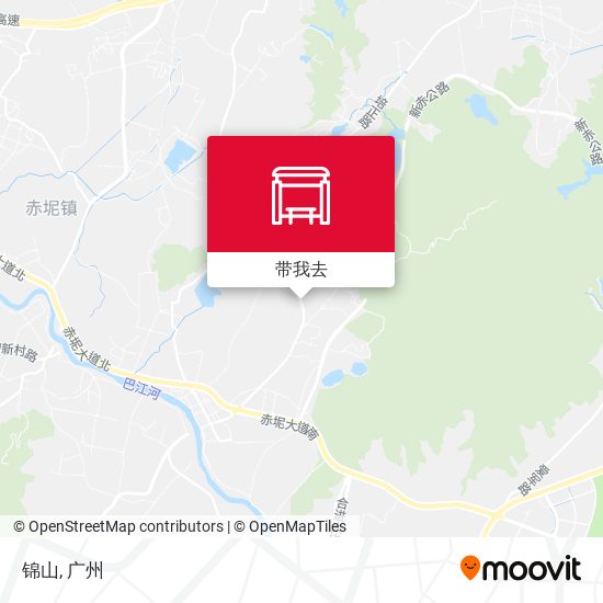 锦山地图