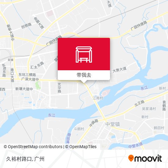 久裕村路口地图