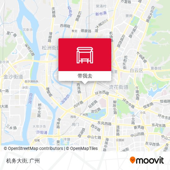 机务大街地图