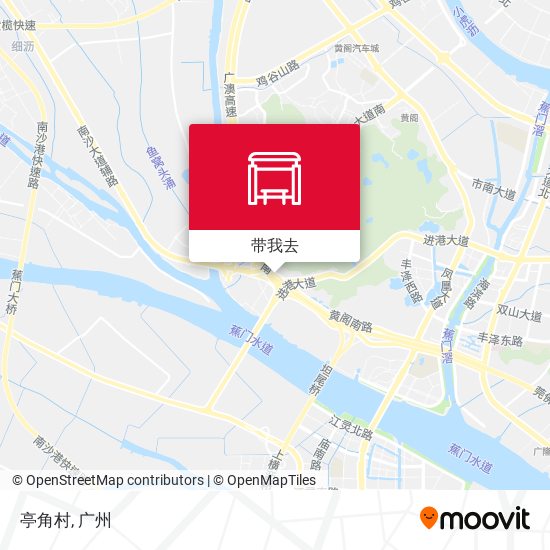 亭角村地图