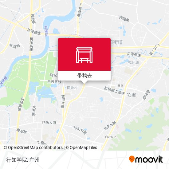 行知学院地图