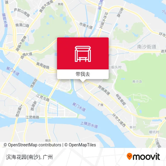 滨海花园(南沙)地图