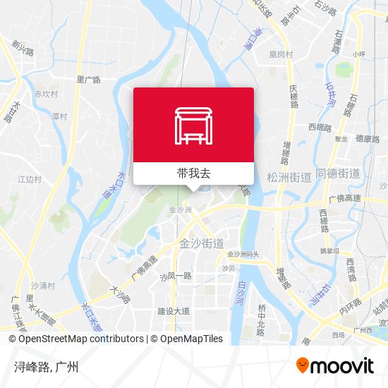 浔峰路地图