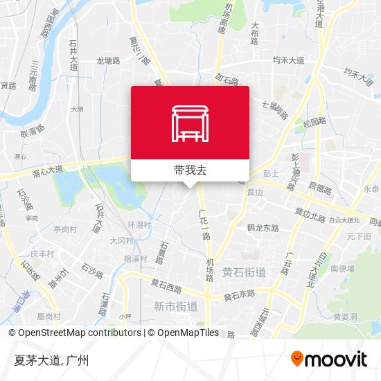 夏茅大道地图