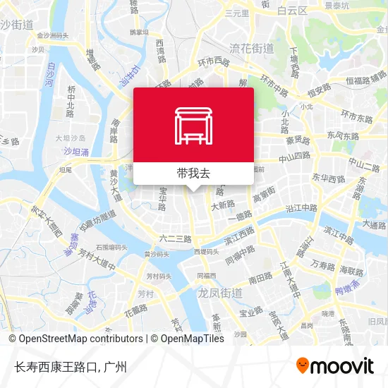 长寿西康王路口地图