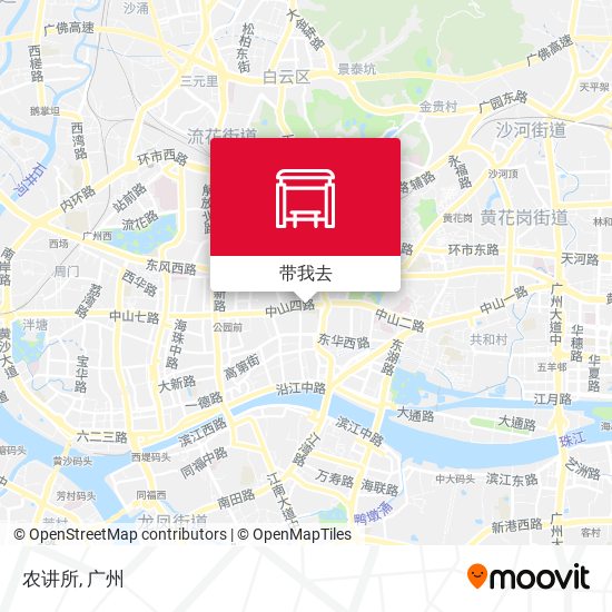 农讲所地图