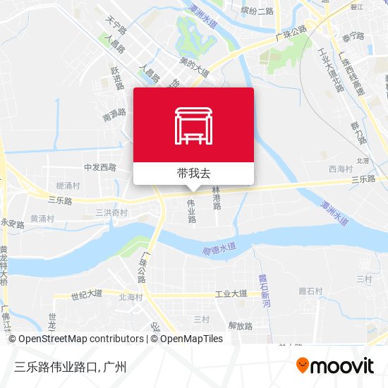 三乐路伟业路口地图