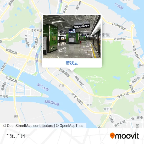广隆地图