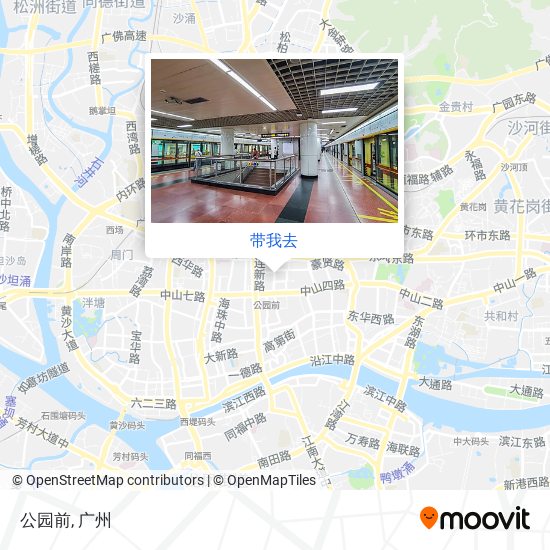 公园前地图