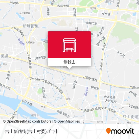 吉山新路街(吉山村委)地图