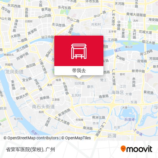 省荣军医院(荣校)地图