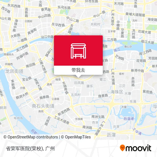 省荣军医院(荣校)地图