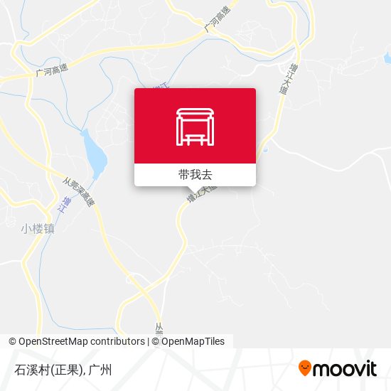 石溪村(正果)地图