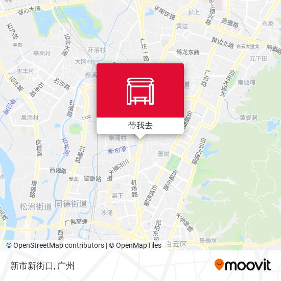 新市新街口地图