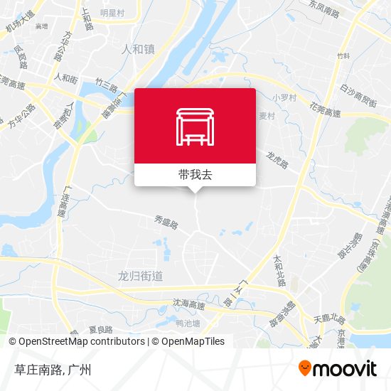 草庄南路地图