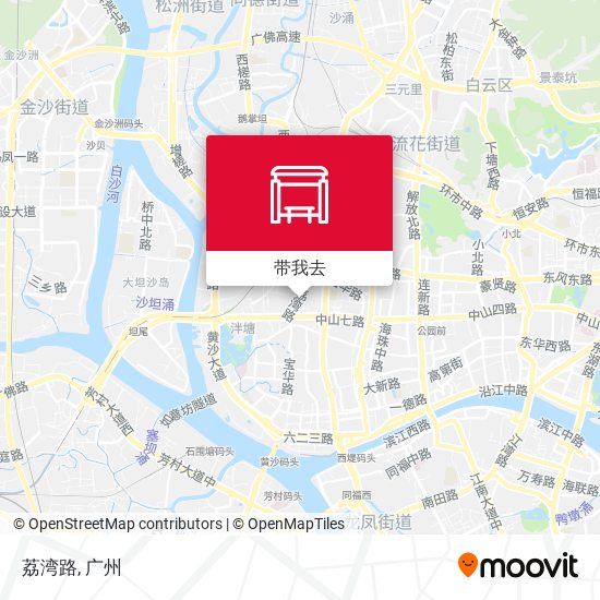 荔湾路地图