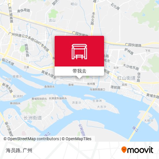 海员路地图
