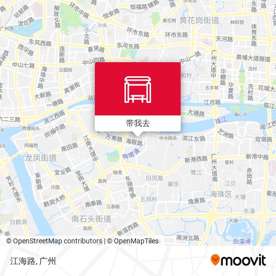 江海路地图