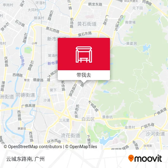 云城东路南地图