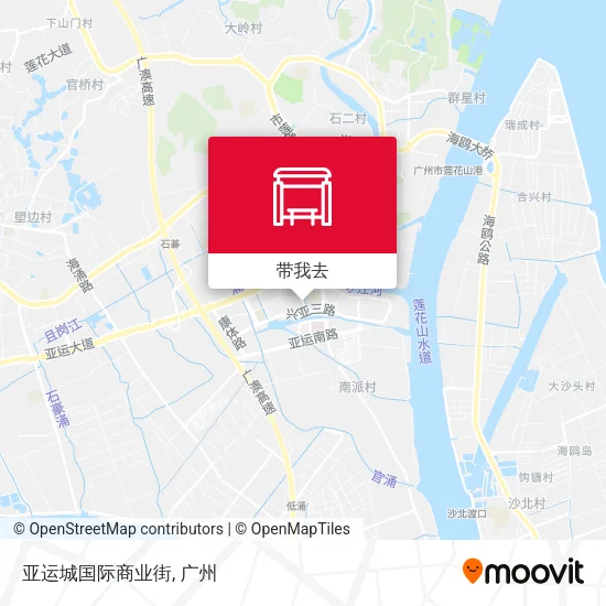 亚运城国际商业街地图