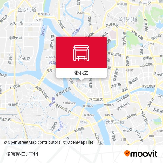 多宝路口地图