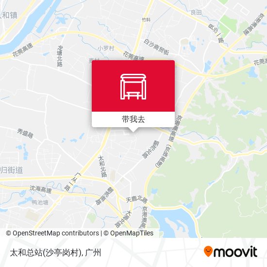 太和总站(沙亭岗村)地图