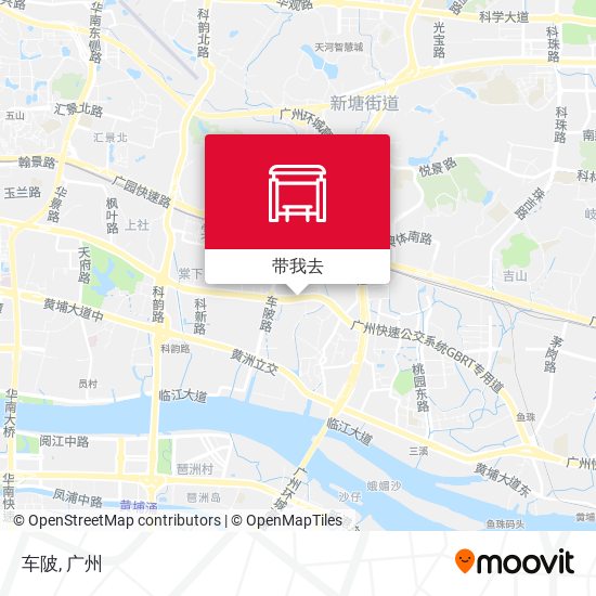 车陂地图